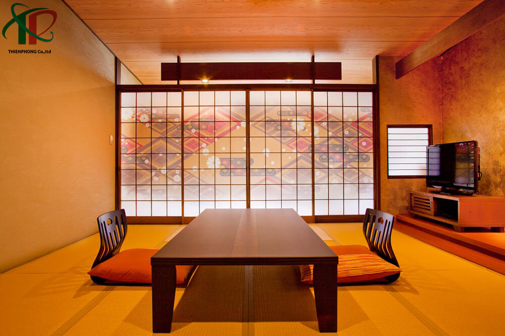 Phong cách Nhật Bản với cửa trượt