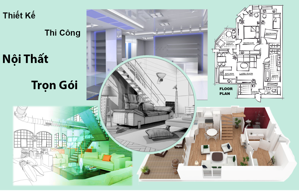 Thiết Kế Thi Công Nội Thất Trọn Gói