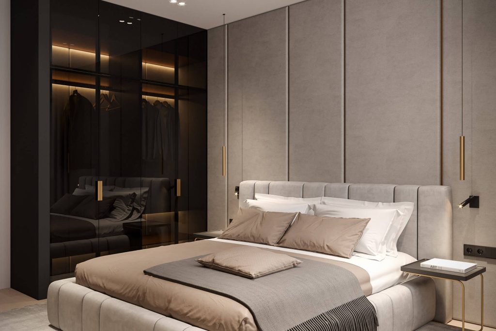 phòng ngủ căn hộ