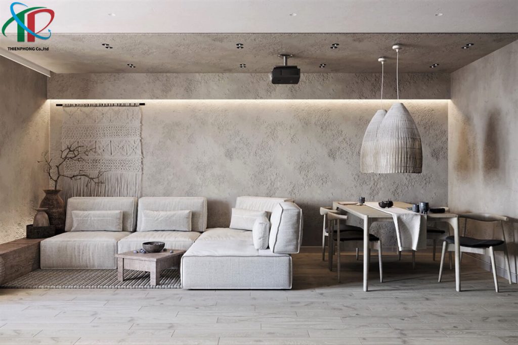 thiết kế nội thất phong cách Rustic