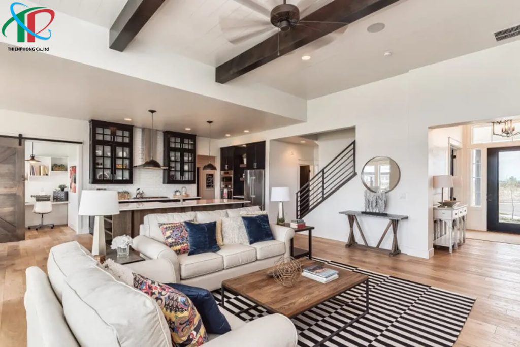 thiết kế phong cách nội thất đồng quê