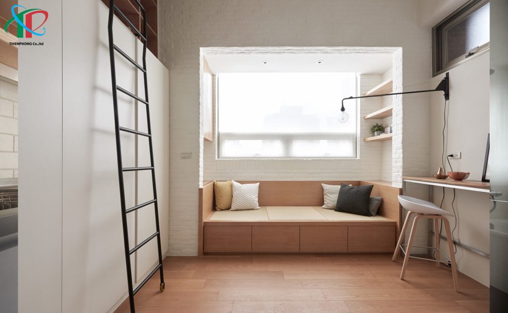 Căn hộ 22m2 - khu vực tiếp khách