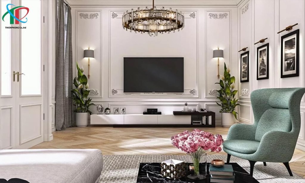 Phong Cách Thiết Kế Nội Thất Tân Cổ Điển Là Gì