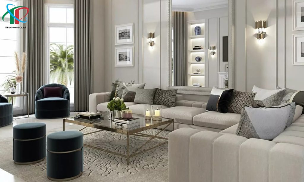 Tạo điểm nhấn với những tấm gương