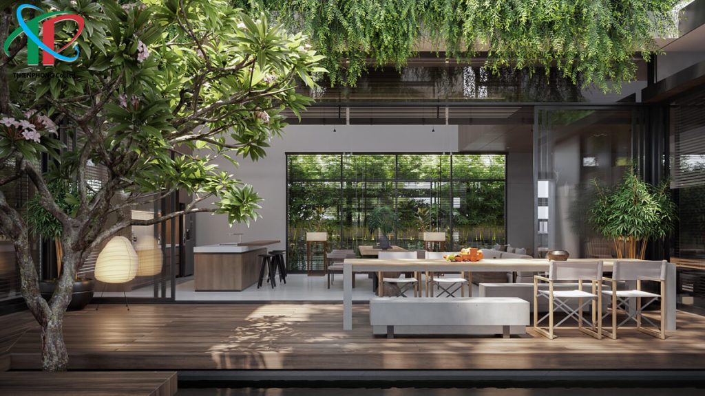 Thiết kế ngoài sân