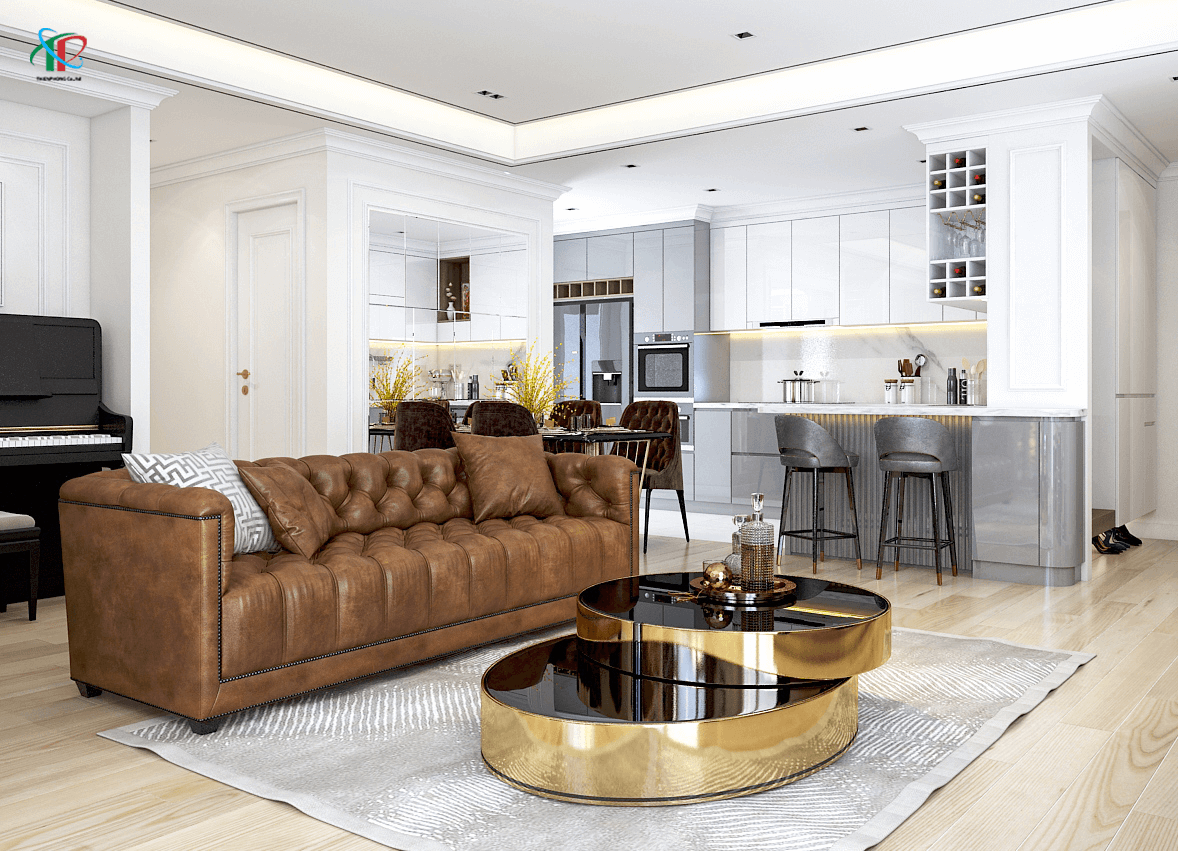 Nhà phố 85m2 Quận 2 - Phong cách Neo Classic