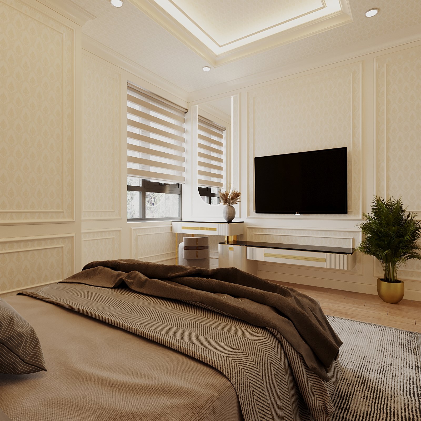 Căn Hộ 2PN Bcons - Phong Cách Neo Classic