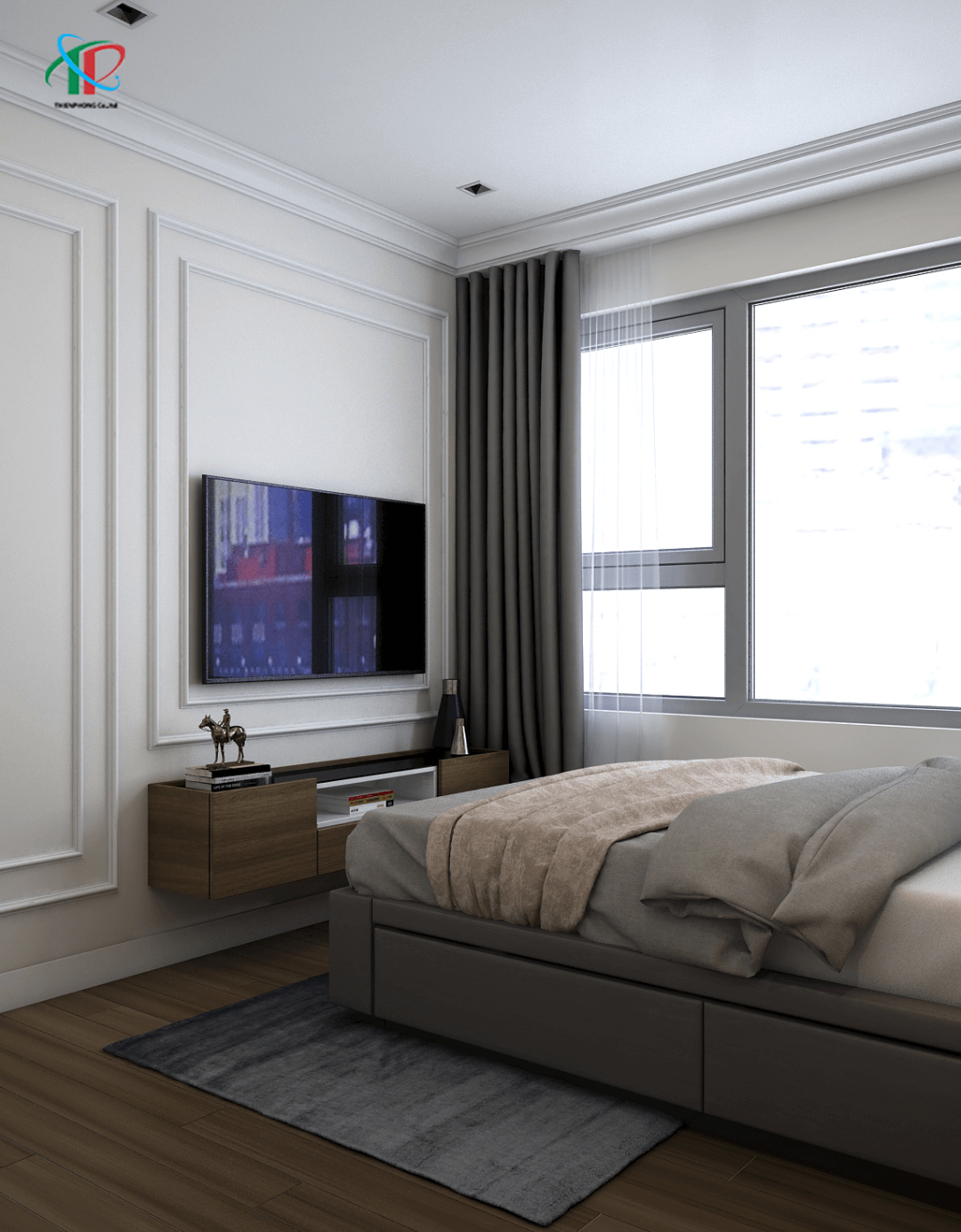 Nhà phố 85m2 Quận 2 - Phong cách Neo Classic