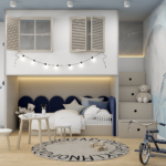 Giường Tầng Đẹp Cho Bé Trai GS098