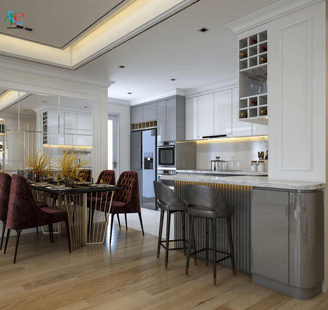 Nhà phố 85m2 Quận 2 - Phong cách Neo Classic