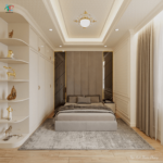 Thiết Kế Căn Hộ Chung Cư 1 PN Bcons - Phong Cách Neo Classic Thiết Kế Căn Hộ Chung Cư 1 PN Bcons - Phong Cách Neo Classic