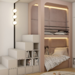 Giường Tầng Cho Bé Gái