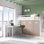 Giường Tầng Thông Minh Kết Hợp Bàn Học