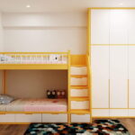 Giường tầng Bằng Gỗ Sồi Trẻ Em GS097 Giường tầng Bằng Gỗ Sồi Trẻ Em GS097