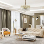 Mẫu Phòng Khách Mở Với Bảng Màu Nhẹ Nhàng Mẫu Phòng Khách Mở Với Bảng Màu Nhẹ Nhàng