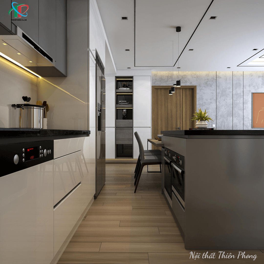 thiết kế nhà phố phong cách mondern 3 phòng ngủ quận Thủ Đức