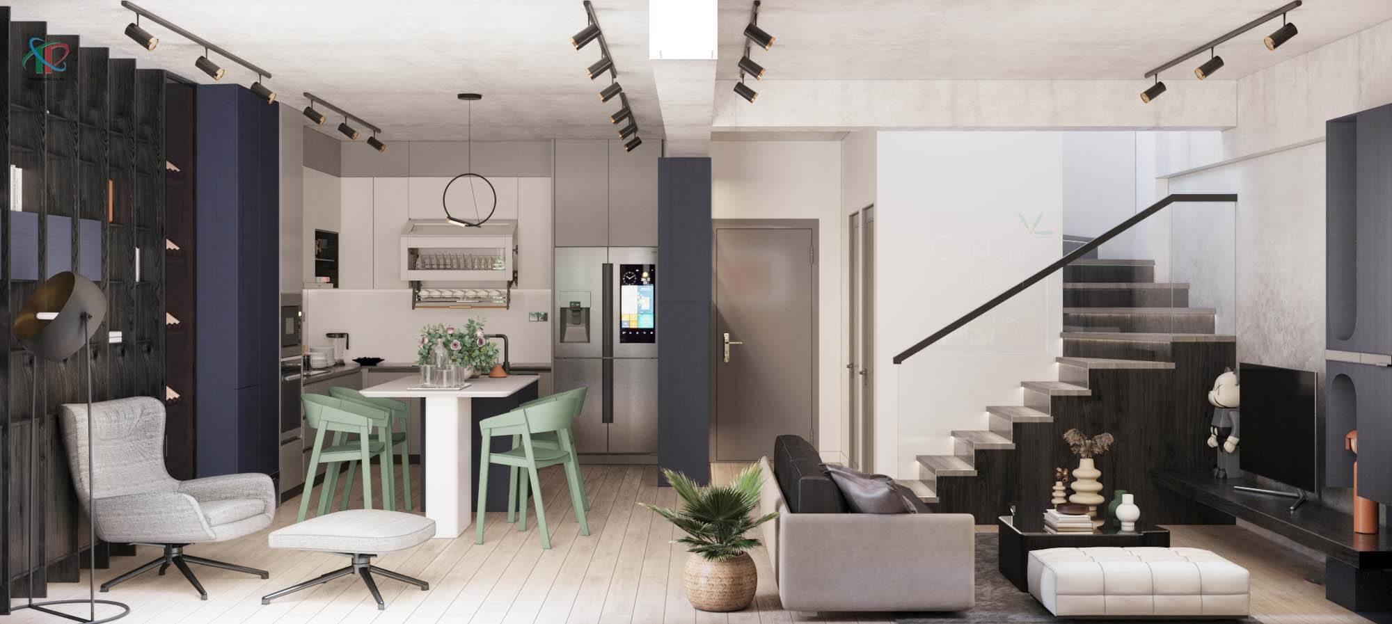 Cải Tạo Căn Hộ Duplex Sky 9 3PN - Quận 9