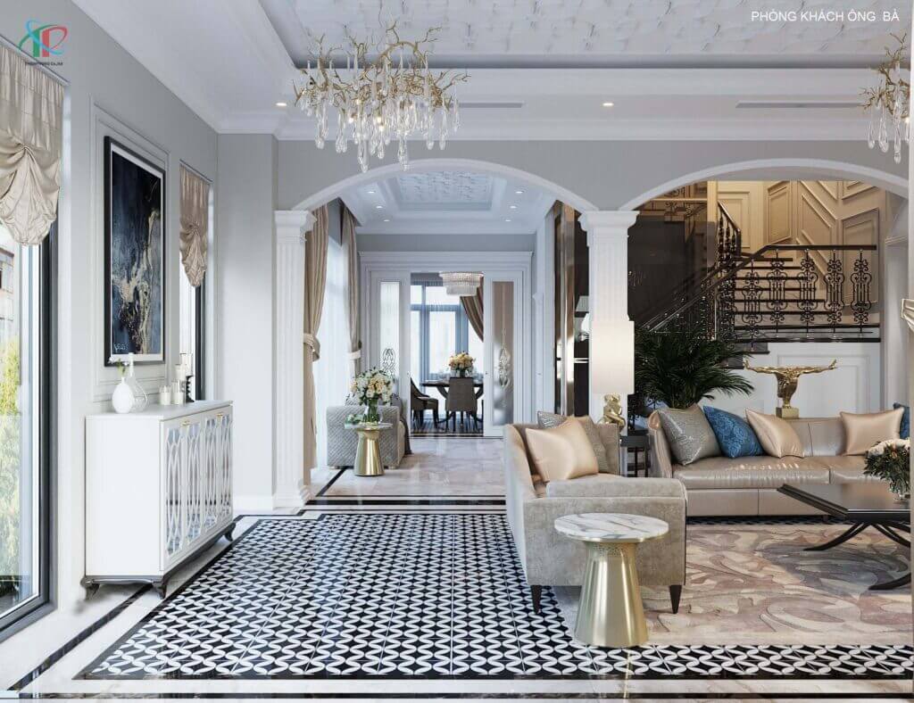 Villa Vinhomes Harmony Long Biên - Nội Thất Thiên Phong