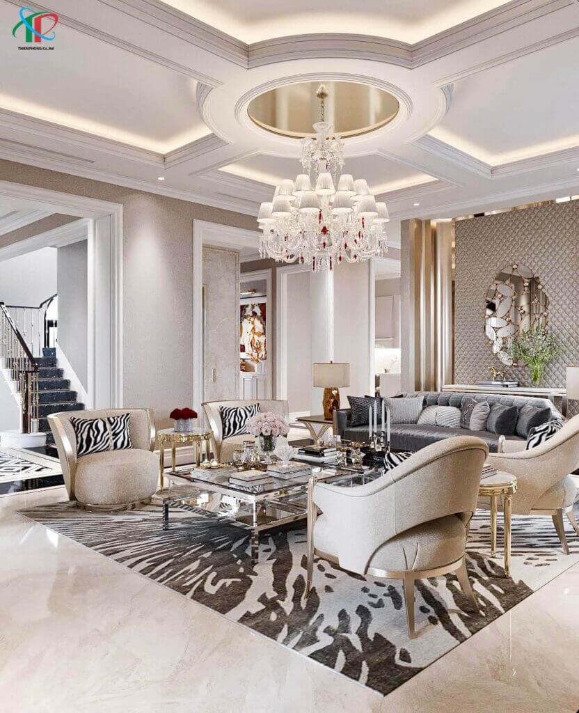 Biệt Thự Villa Vinhome Ocean Park (Luxury) - Nội Thất Thiên Phong