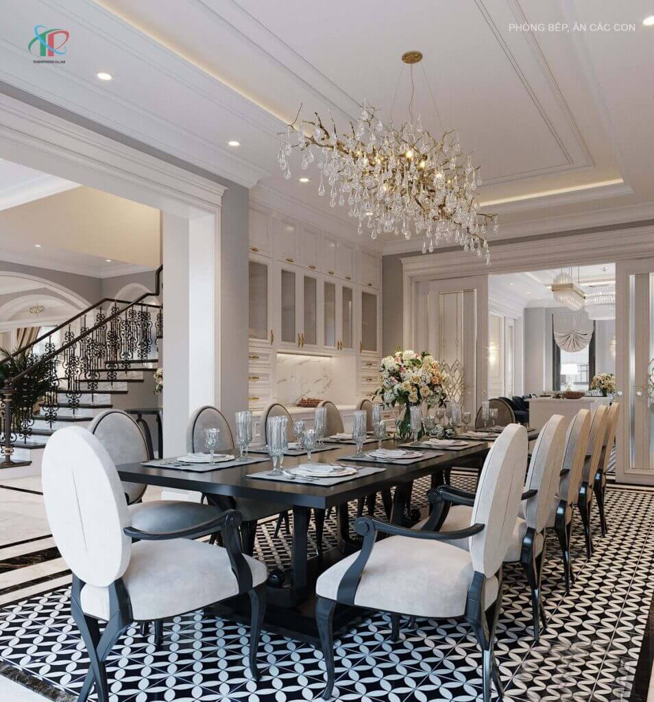 Villa Vinhomes Harmony Long Biên - Nội Thất Thiên Phong