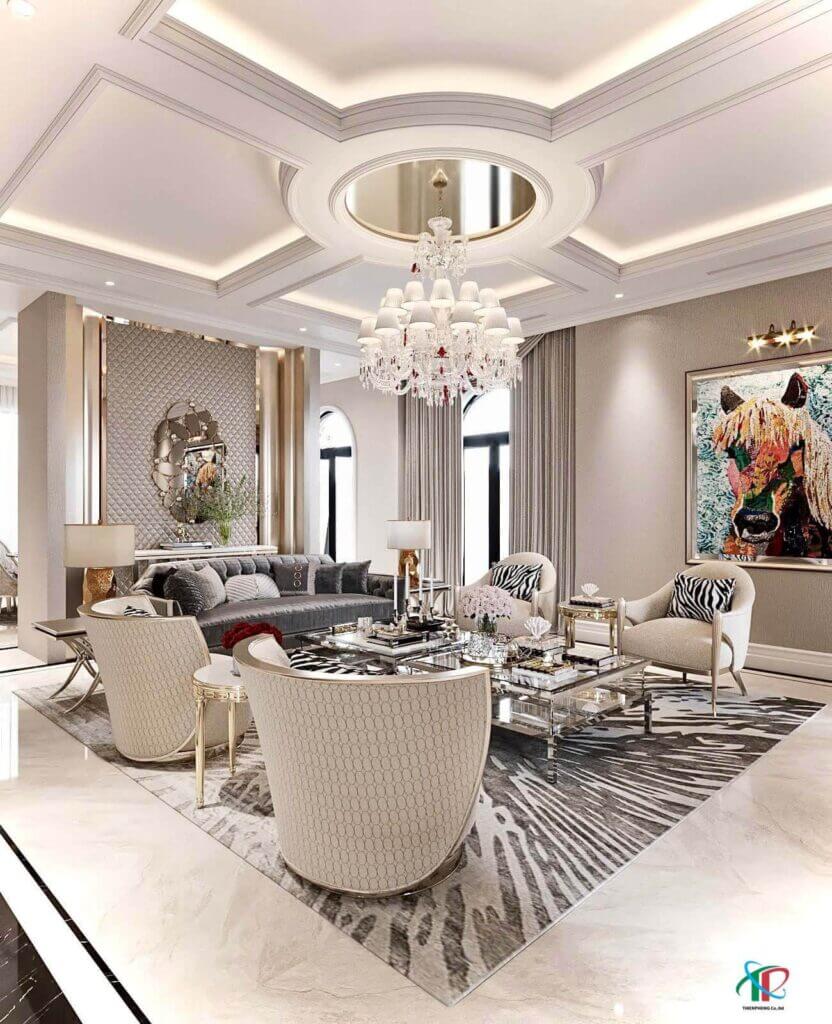 Biệt Thự Villa Vinhome Ocean Park (Luxury) - Nội Thất Thiên Phong