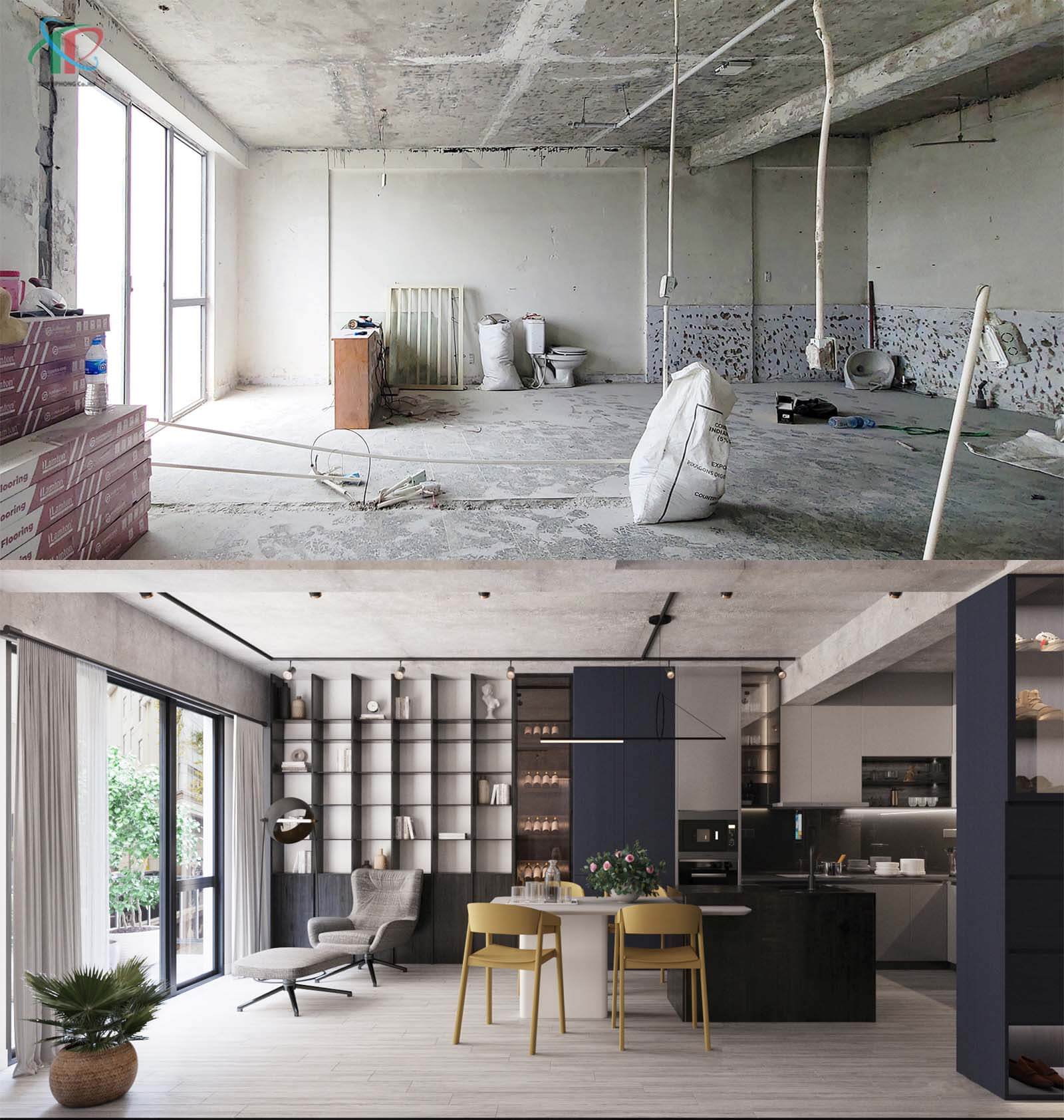 Cải Tạo Căn Hộ Duplex Sky 9 - Quận 9