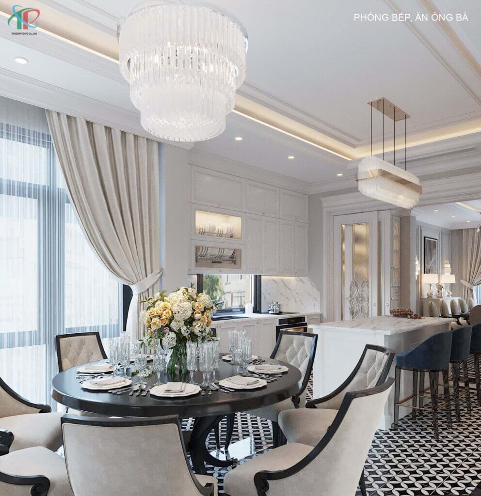 Villa Vinhomes Harmony Long Biên - Nội Thất Thiên Phong