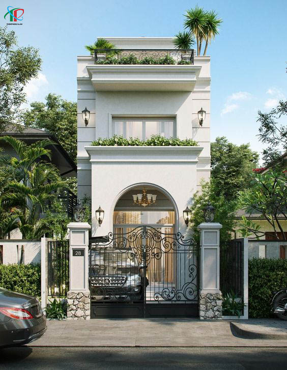 mat-tien-nha-pho-dep-tan-co-dien-2-tang