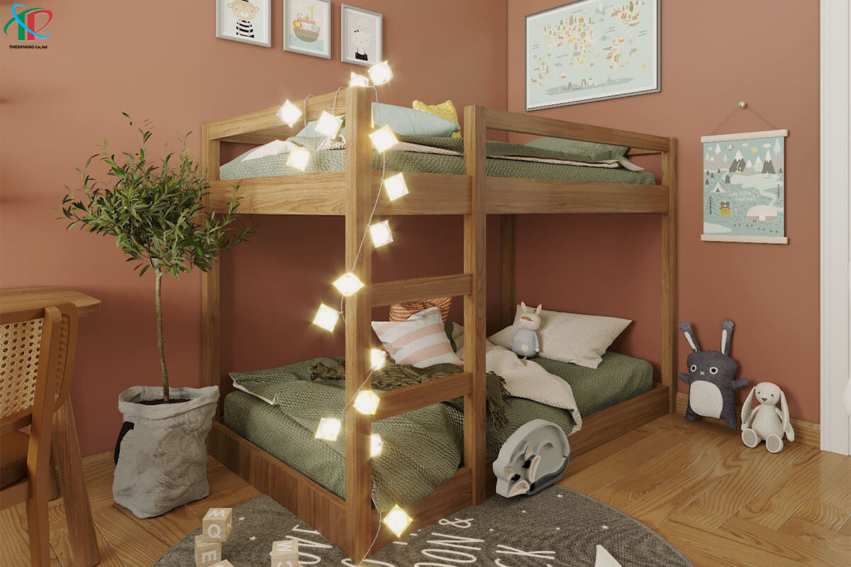 phong-ngu-mau-hong-voi-giuong-tang