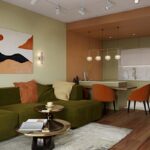 Thiết Kế Nội Thất Căn Hộ Chung Cư 1 Phòng Ngủ - Colorblock