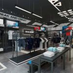 Thiết Kế Cửa Hàng Quần Áo Thể Thao Star Sport Lê Hồng Phong