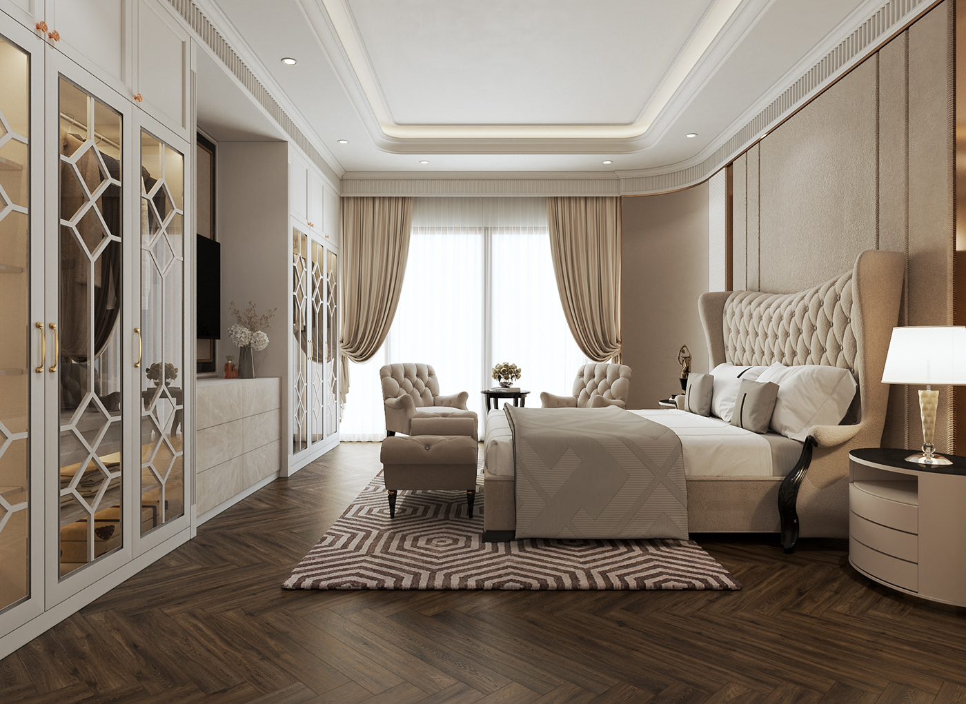 phong-ngu-master-phong-cach-tan-co-dien-2