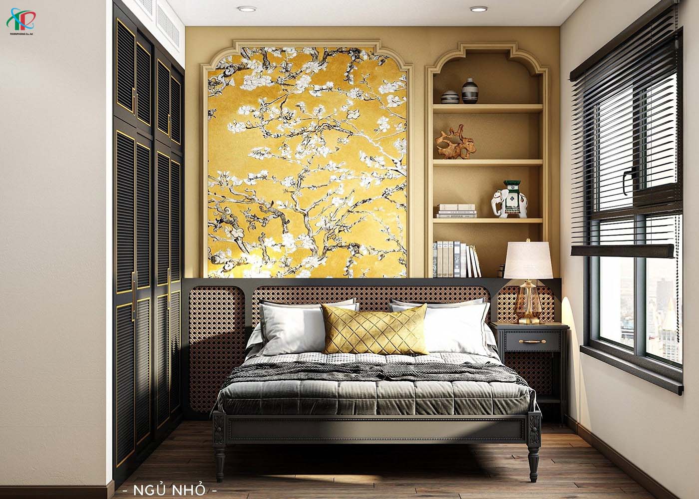 can-ho-flc-sea-tower-phong-cach-indochine