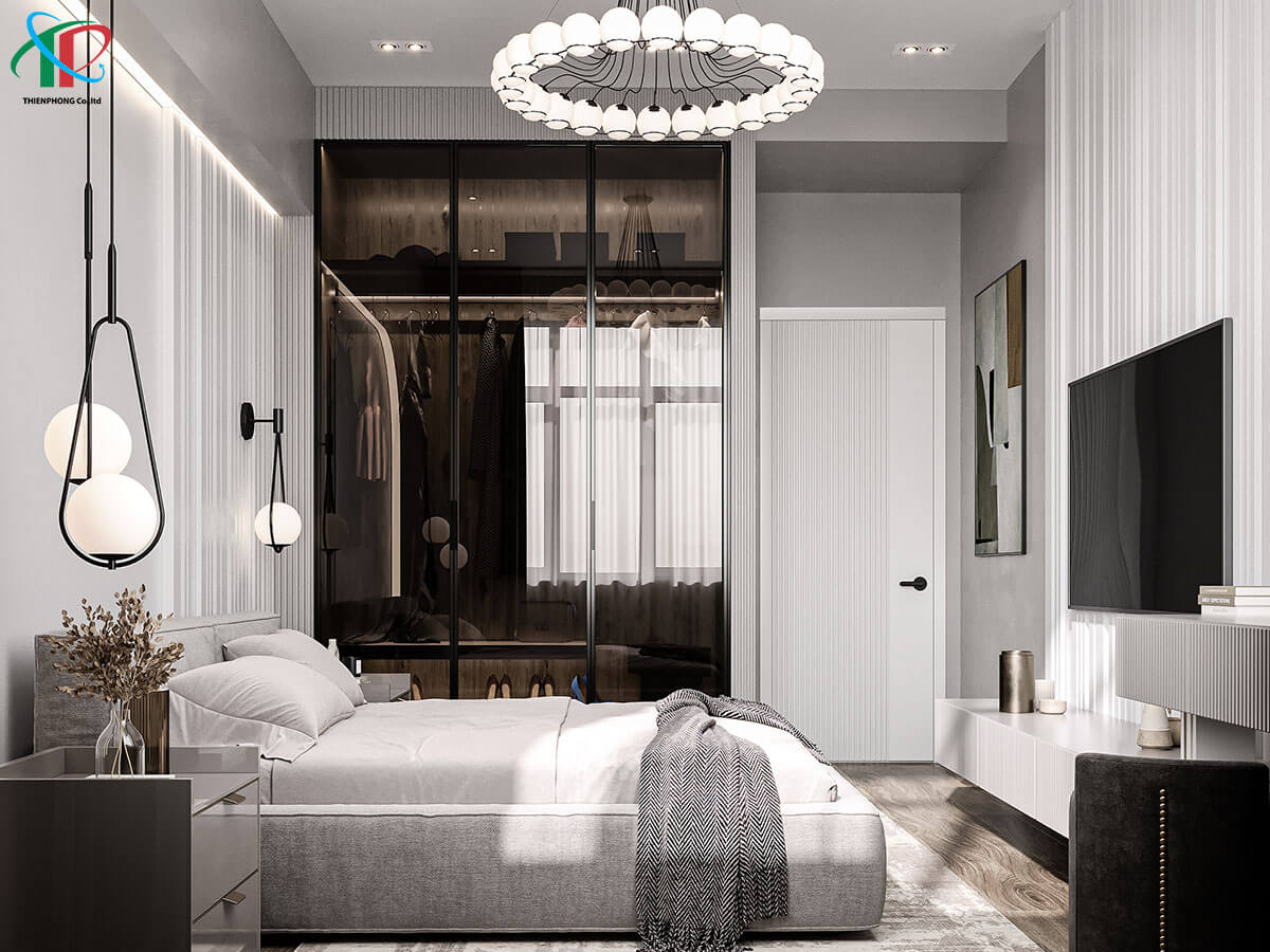 phong-ngu-10m2-voi-tong-mau-trang-va-den-tran-tinh-te