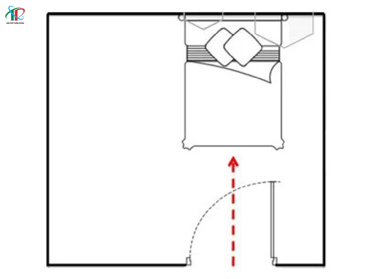 khong-huong-chan-ve-phia-cua-phong